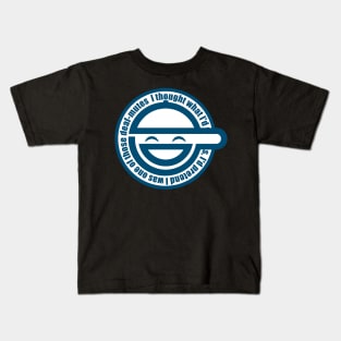 Laughing Man - GHOST IN THE SHELL Kids T-Shirt